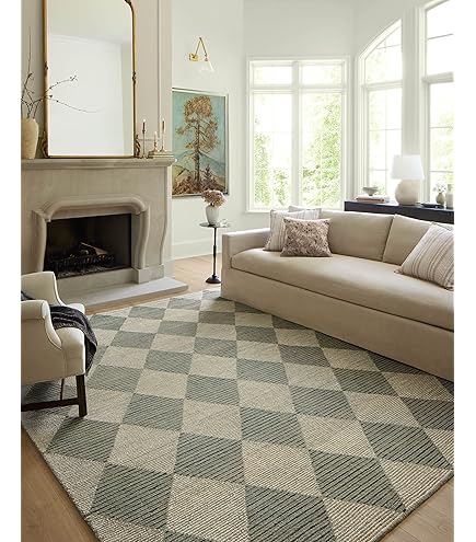 Chris Loves Julia x Loloi Francis Collection FRA-01 Spa / Granite
