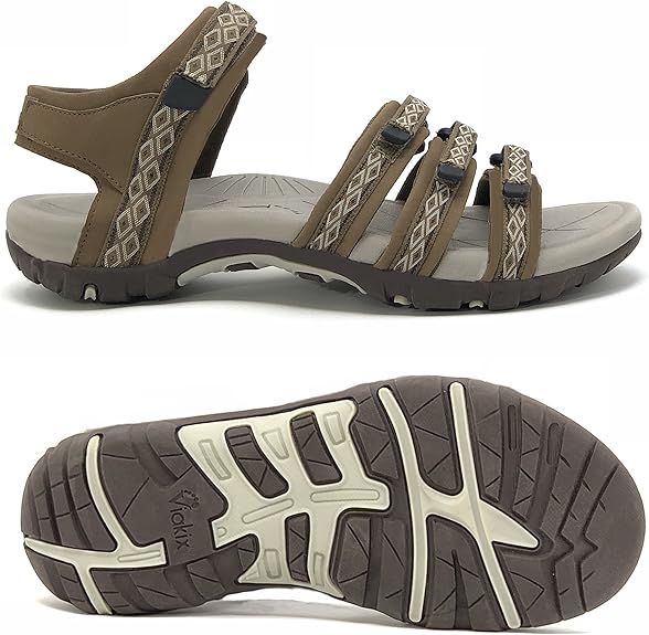 Amazon.com | Viakix Hiking Sandals for Women â Comfortable Athletic Stylish Sandal for Walking 