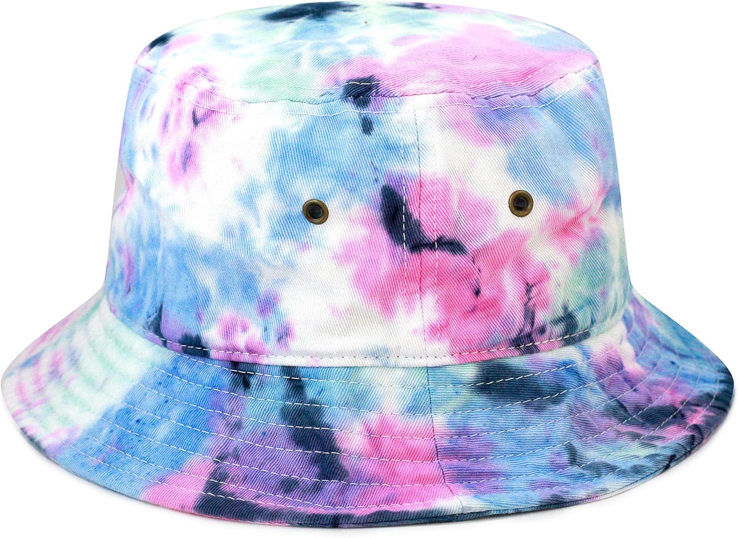 The Hat Depot Washed Cotton Denim & Tie Dye Bucket Hat at  Women’s Clothing store