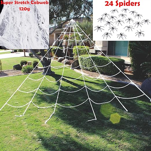 Amazon Com Joyin Halloween Decorations 23x18 Ft Triangular Mega