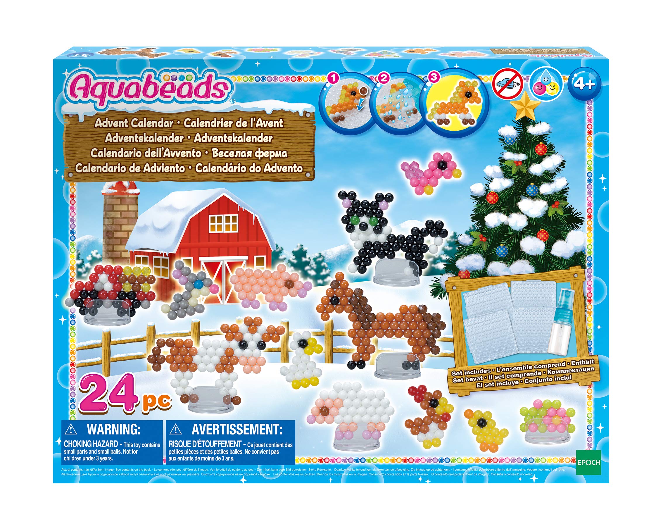 Aquabeads 31367 Advent Calendar Farm Craft Set