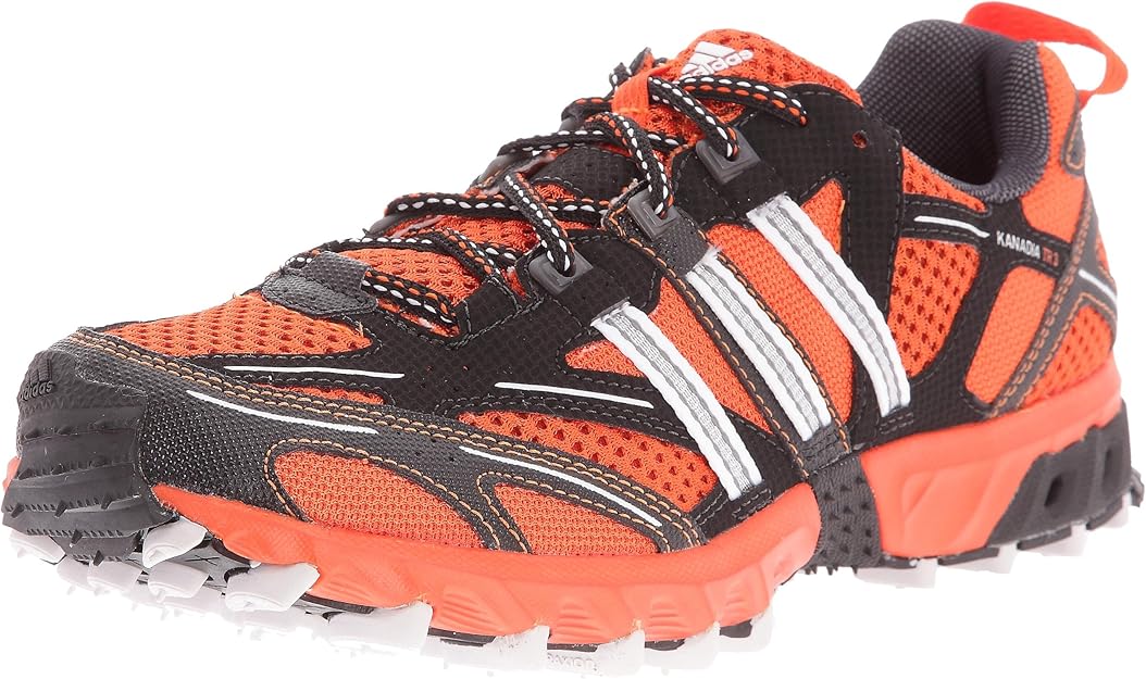 adidas Kanadia Tr 3 M Chaussures trail Homme Orange/Blanc/Noir 46