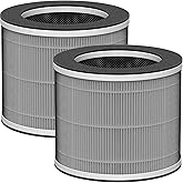 HPA120 &amp; HPA125 Filters for Honeywell &ldquo;O&rdquo; Air Purifier Plus Tabletop | 2 Pack HRFO1 Replace 3-in-1 with Pre-Filter, HEPA &amp; Carbon Filter for Honeywell Air Purifier - Pet Dander for Home Large Room