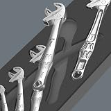Wera 9732 Foam Insert 6004 Joker Set 1 5 Pieces Chrome Matt view 4