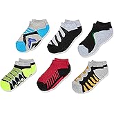 Jefferies Socks Boy's Tech Sport Low Cut Socks 6 Pair Pack