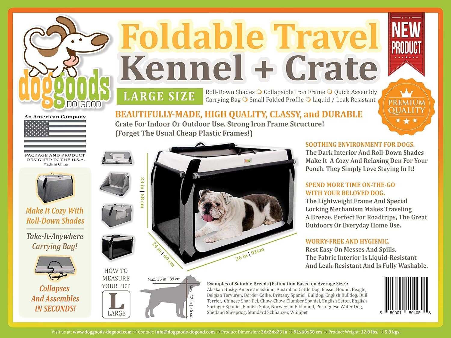 retriever quick fold wire crate