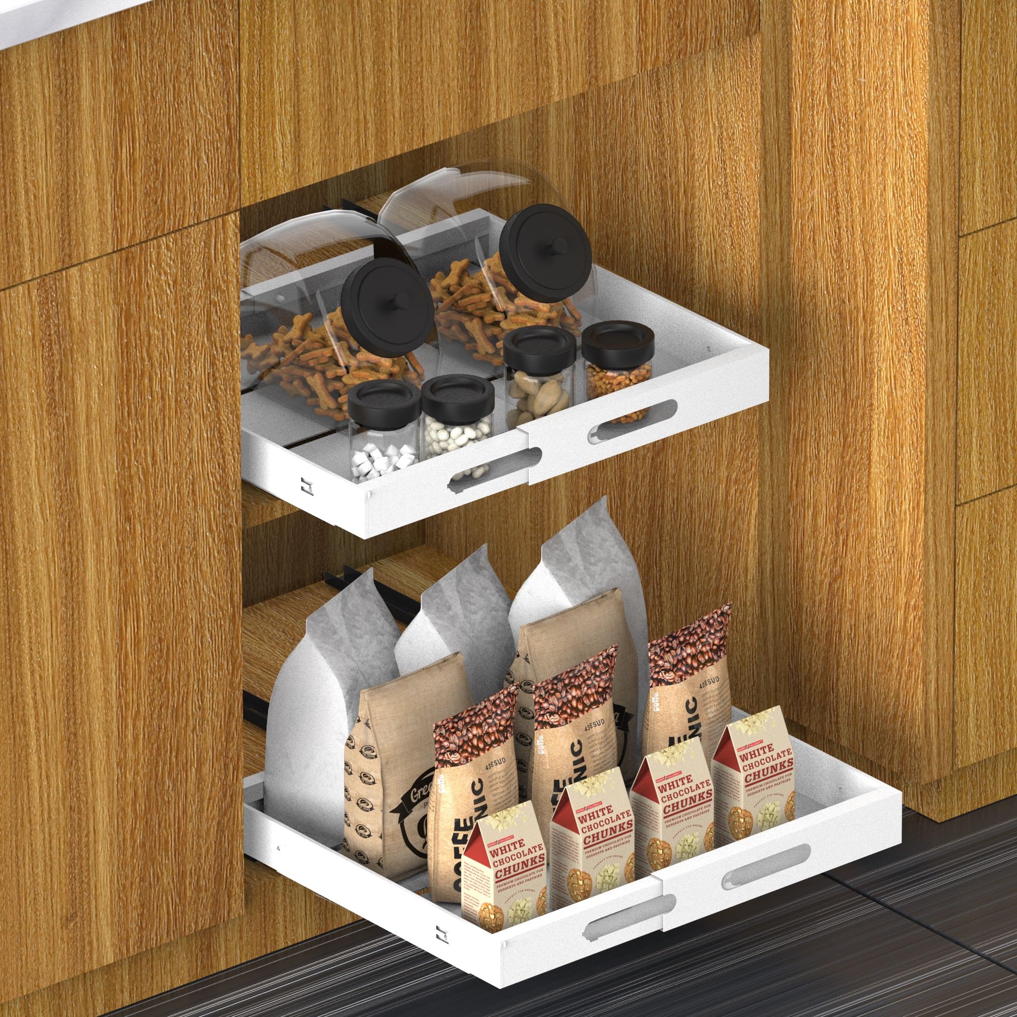 Expandable Pull Out Cabinet Organizer 17