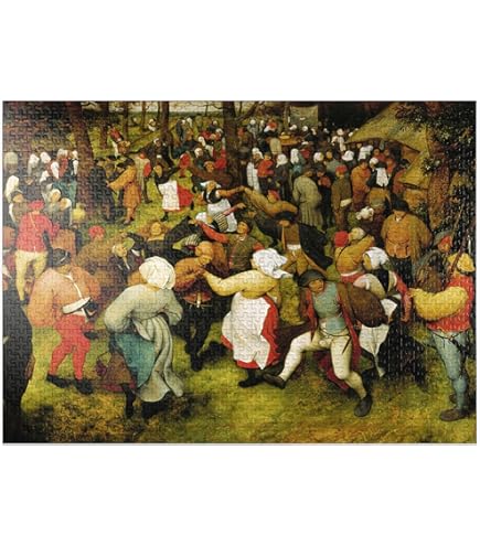Nathan Puzzle 4000 Pieces Bruegel Le Vieux The Proverbs Rare Factory Sealed | #1818510710