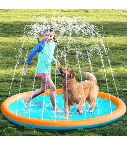 Pool Games Mostop Inflatable Whale Sprinkler Water Toys With