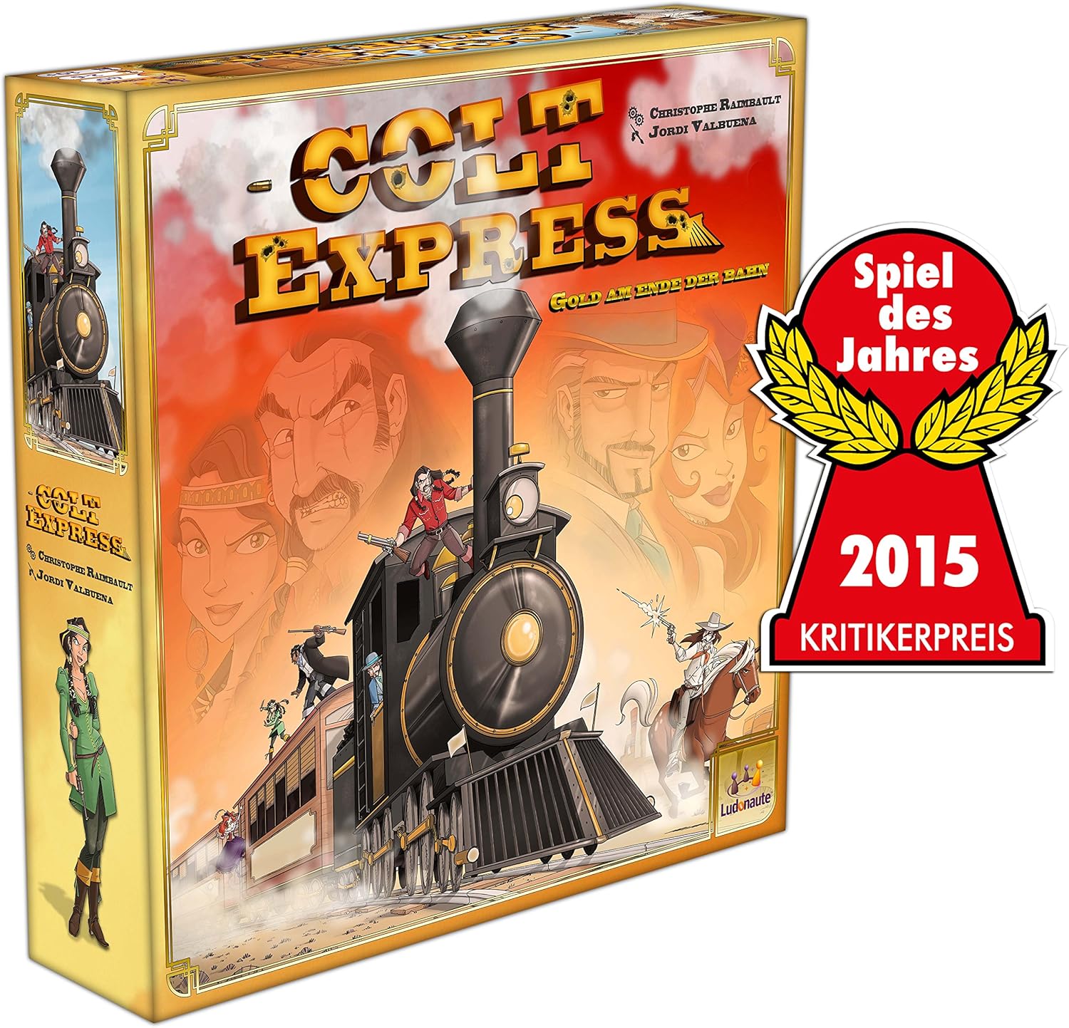 Alternate - Asmodee Colt Express (Brettspiel, Spiel des Jahres 2015) inkl. Postkutsche & Pferde Erweiterung für nur 17,85€ inkl. Versand Alternate - Asmodee Colt Express (Brettspiel, Spiel des Jahres 2015) inkl. Postkutsche & Pferde Erweiterung für nur 17,85€ inkl. Versand
