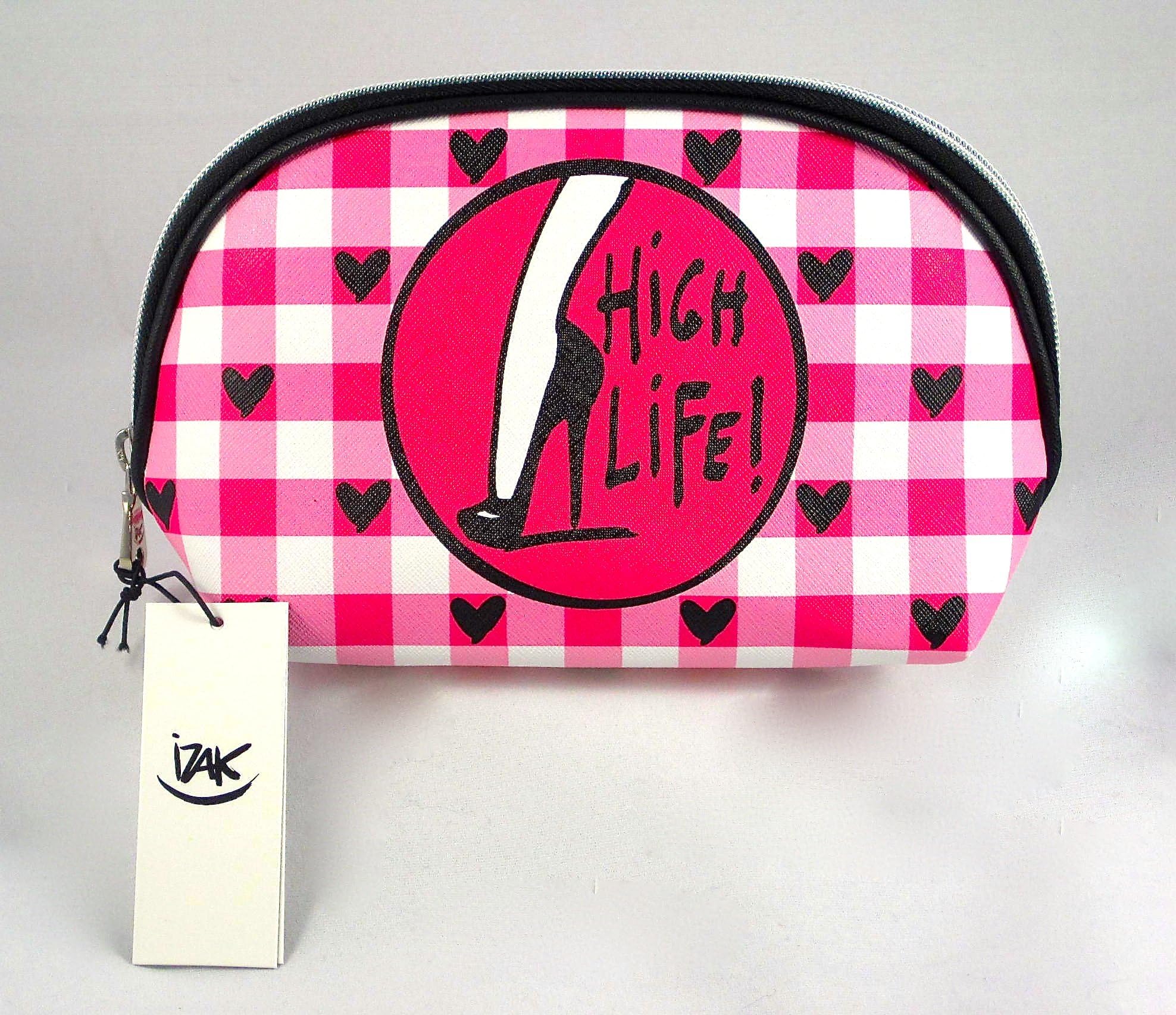 Designer Izak "High Life" Cosmetic- Makeup Travel Bag