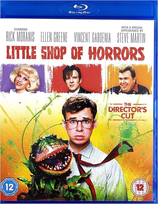 Little Shop Of Horrors Blu Ray 1986 Region Free Amazon Co Uk Rick Moranis Ellen Greene Steve Martin Frank Oz Rick Moranis Ellen Greene Dvd Blu Ray