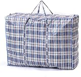 VIROSA Extra Large Laundry Bags Pack of 5 80x60x30cm Red Black Blue Durable view 3