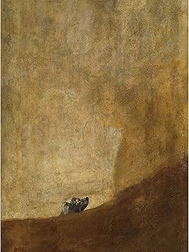 the dog painting goya