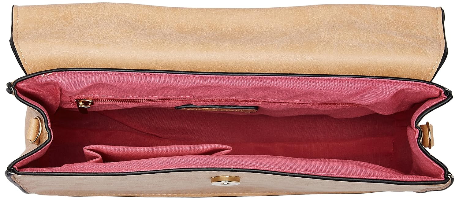 diana korr women's sling bag (beige) (dk57sbei)