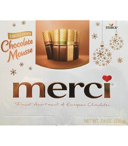 Amazon.com: Merci European Chocolates 7oz 200g 16 Chocolates