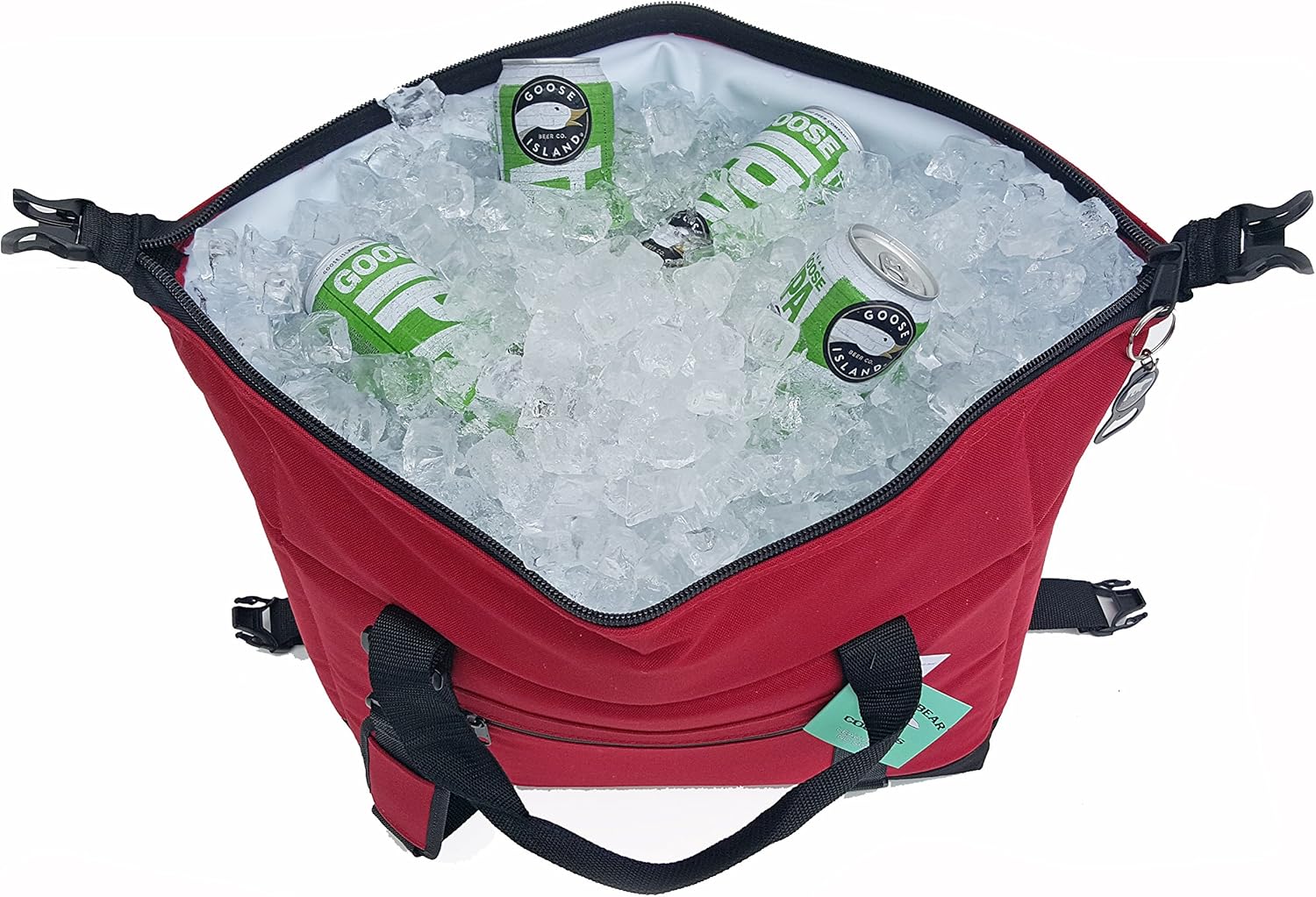 Polar Bear Coolers 6 Pack Original Nylon Soft Cooler Red Coolers Sports