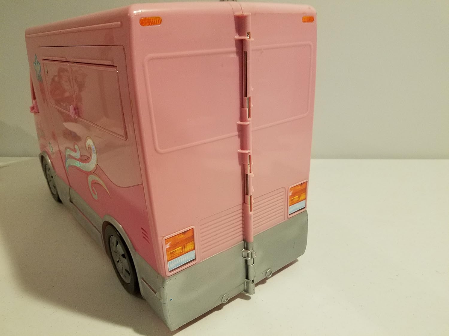 barbie hot tub camper van