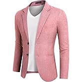 COOFANDY Men's Blazer Casual Two Buttons Sport Coats Lightweight Suit Jacket