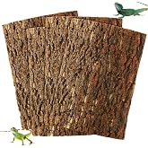 STARVAST 4PCS Cork Terrarium Background 15.7x11.8in for Reptile | Reptile Tank Background Board Habitat Decoration, Natural Cork Large Bark Climbing Mat for Gecko Lizard Tortoise Chameleon