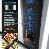 arendo Frukost 4-Slice Long Slot Toaster 6 browning settings 1500W view 3