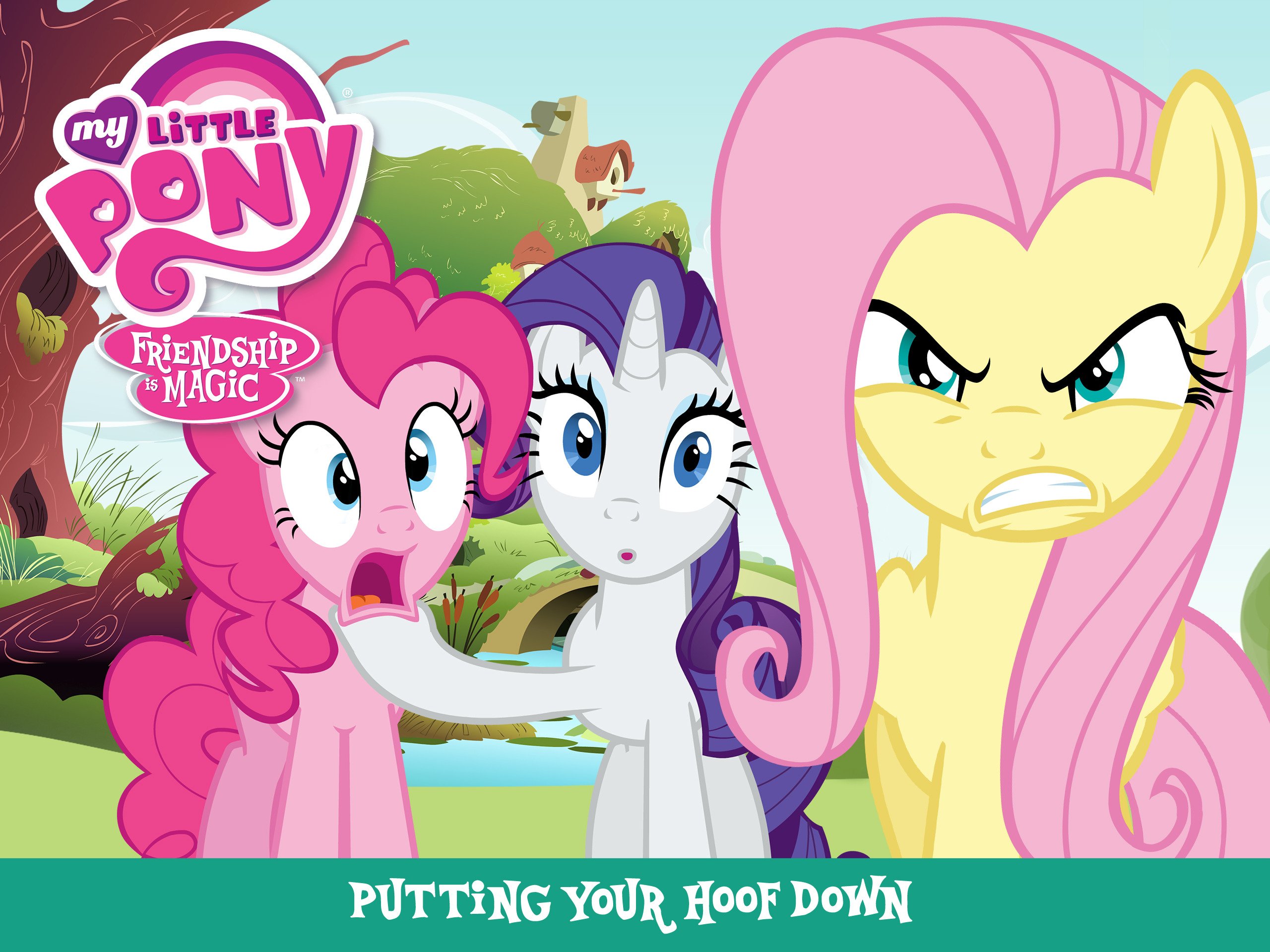 putting your hoof down