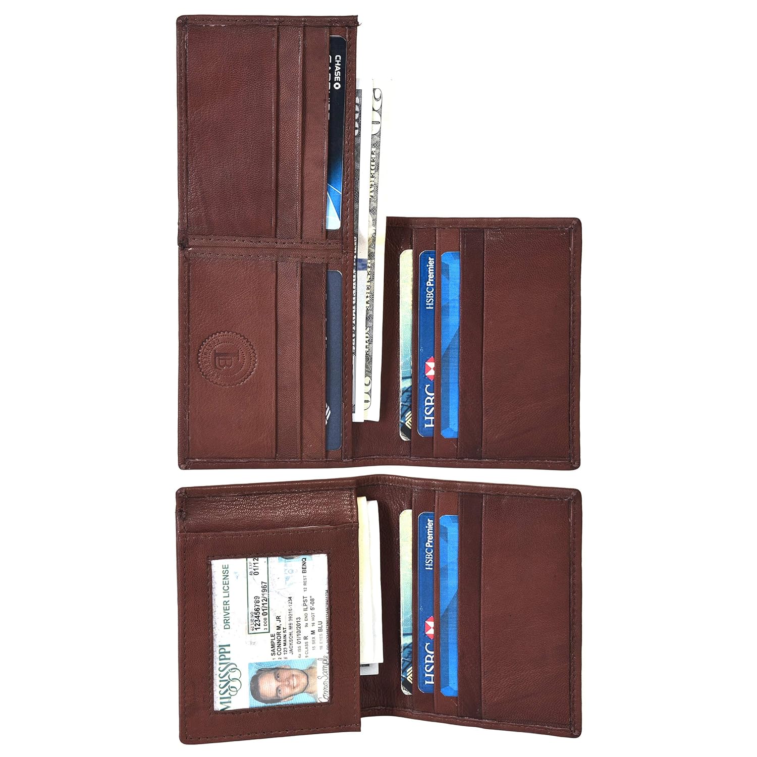 Leather Elegant Sytlish L Shape Wallet for Men's at Amazon Men’s