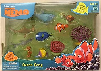 finding nemo aquarium gang toys