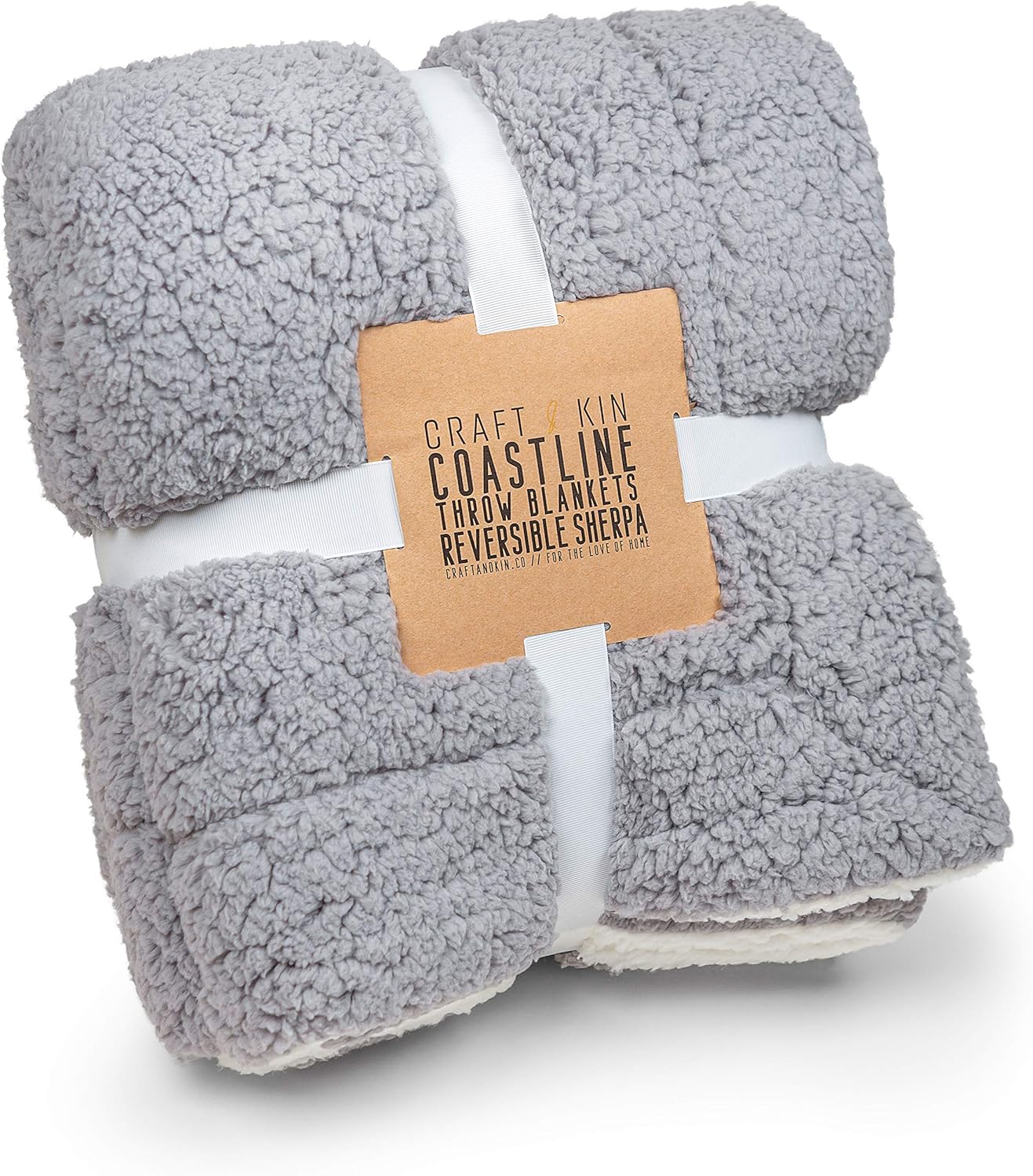 Amazon Com Dual Sided Charcoal Grey White Fleece Throw Blanket Premium Sherpa Blanket Cozy Blanket Fluffy Blanket Thick Blanket Soft Blanket Fuzzy Blanket Fleece Blanket Fabric Full Size 60 5 X 48 Kitchen