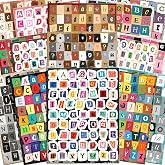 1500 Pcs Letter Stickers For Scrapbooking, Vintage Small Ransom Alphabet Stickers, And Vinyl Stickers, Perfect For Scrapbook Supplies, Junk Journals, DIY Crafts, Water Bottles, And Laptop Decorations.