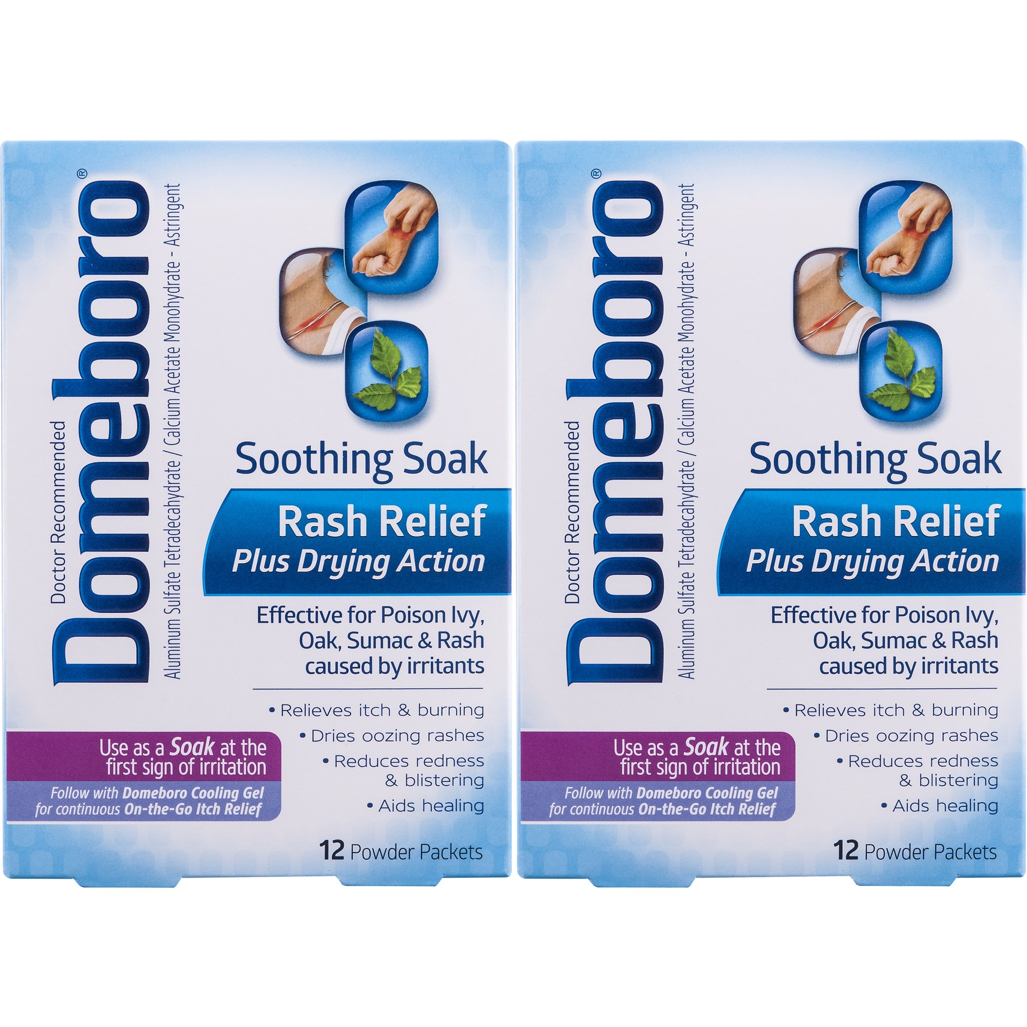 Domeboro Cooling Gel. Complete Skin Rash Relief 3oz Health