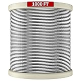 LuckIn 1000FT Premium Deck Railing Cable