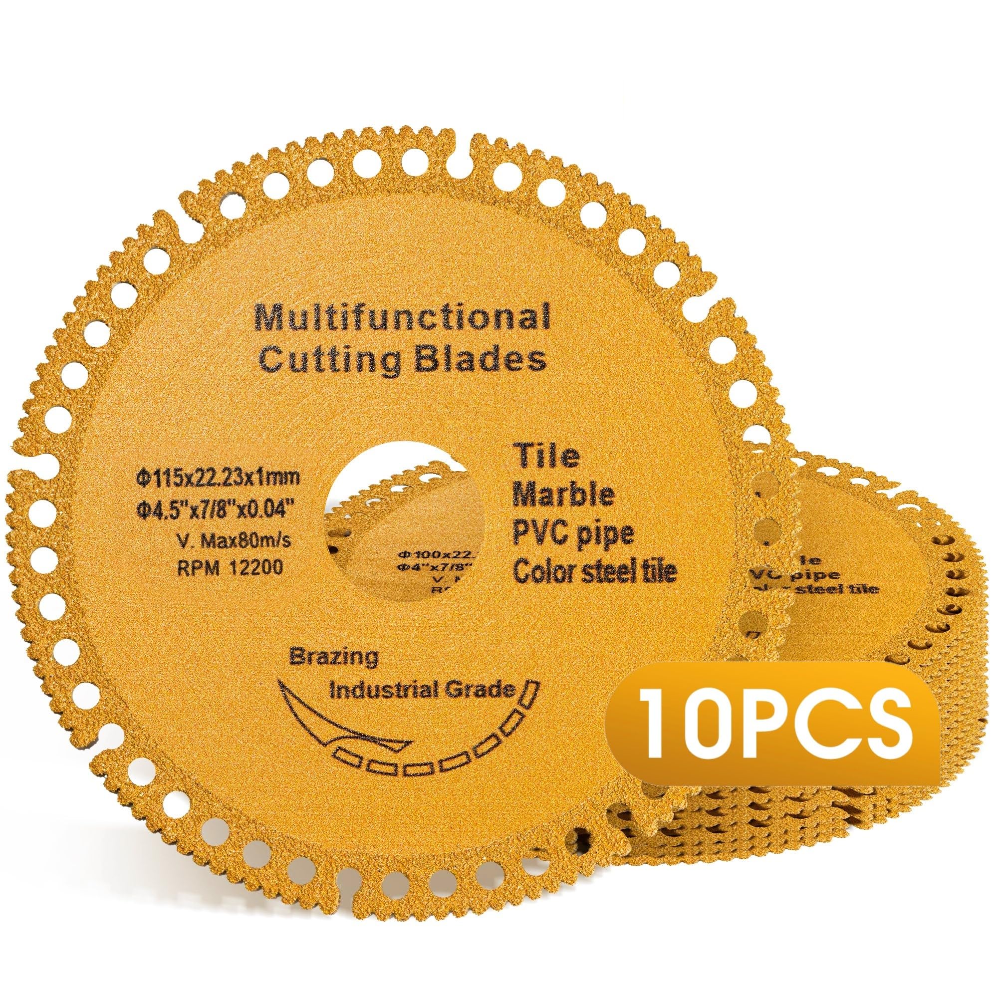 SATC 4" Indestructible Cutting Disc – Multi-Purpose Saw Blade For Grinder – Cuts Everything, Less Dust