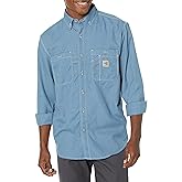Carhartt Men's 104138 Flame-Resistant Force® Lightweight Long Sleeve Sh