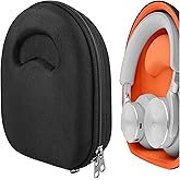 Geekria Shield Headphones Case Compatible with Bang & Olufsen Beoplay H95, H9i, H9, H8, H8i, H6, H4, H2 Case, Replacement Hard Shell Travel Carrying Bag with Cable Storage (Black)