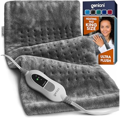 GENIANI Electric Heating Pad for Back Pain 1