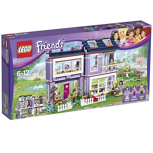 title=LEGO Friends 41095- La Villetta di Emma