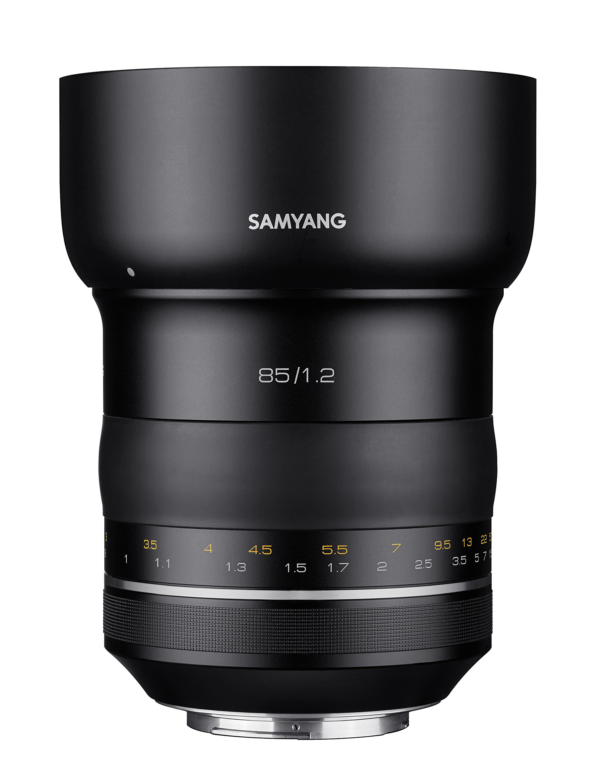 Lente de fotograma completo Samyang XP 85 mm F1.2 para Canon EF - Lente de alta velocidad, chip AE incorporado, apertura F1.2, ultra revestimiento múltiple, enfoque manual, filtro de 86 mm, cuerpo de metal resistente a la intemperie, listo para 8K