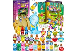 CARTELL Fairy Magic Potions Kit for Kids, Upgraded 26 DIY Mixed Magic Wizard Potion Bottles, Mystery Potions Craft Kit, Christmas Decorations Birthday Gifts for Age 6 7 8 9 10+ Year Old Girls Boys