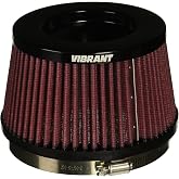 Vibrant Performance THE CLASSIC Performance Air Filter 5in inlet ID