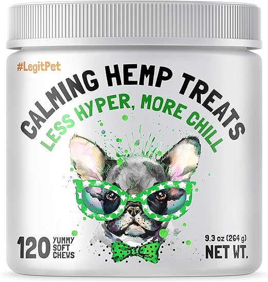 calming treats for aggressive dogs