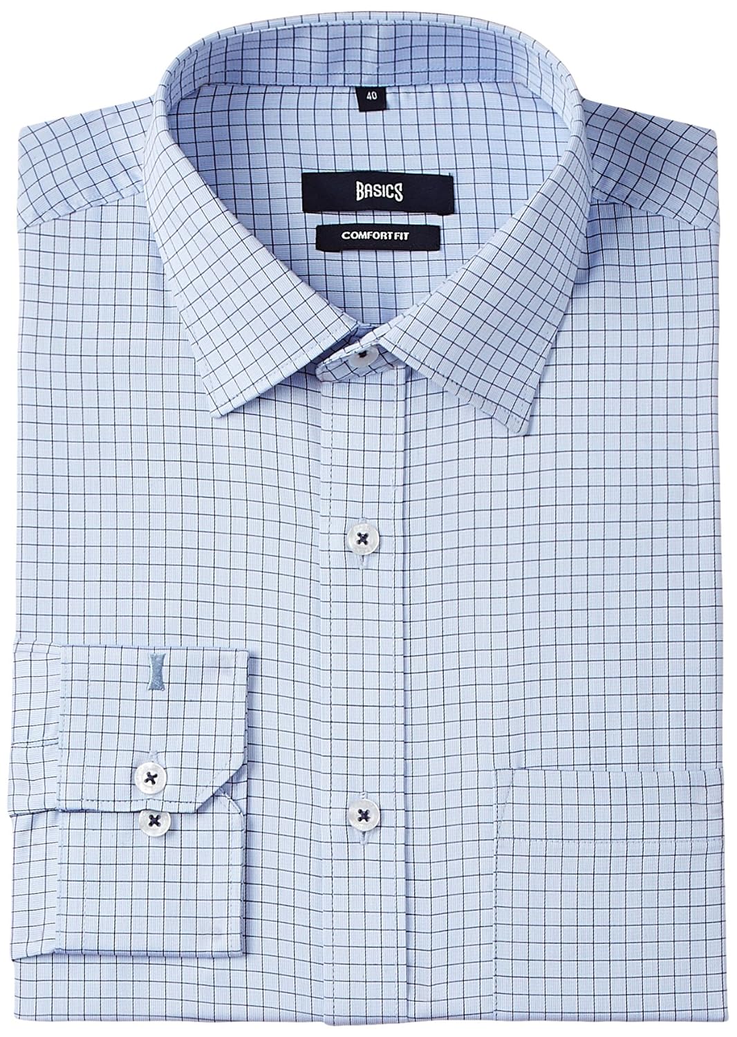 Buy BASICS Men's Formal Shirt at Amazon.in