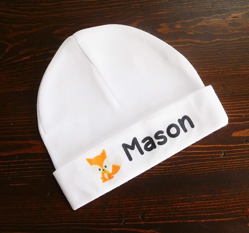 amazon personalised baby hats