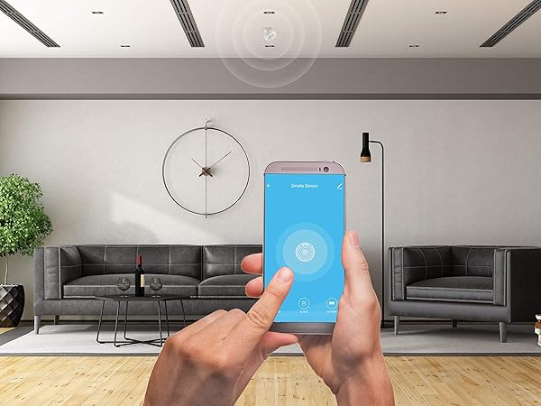 Caliber HWS301 Bewegungsmelder kabellos Tuya Alexa Google Home