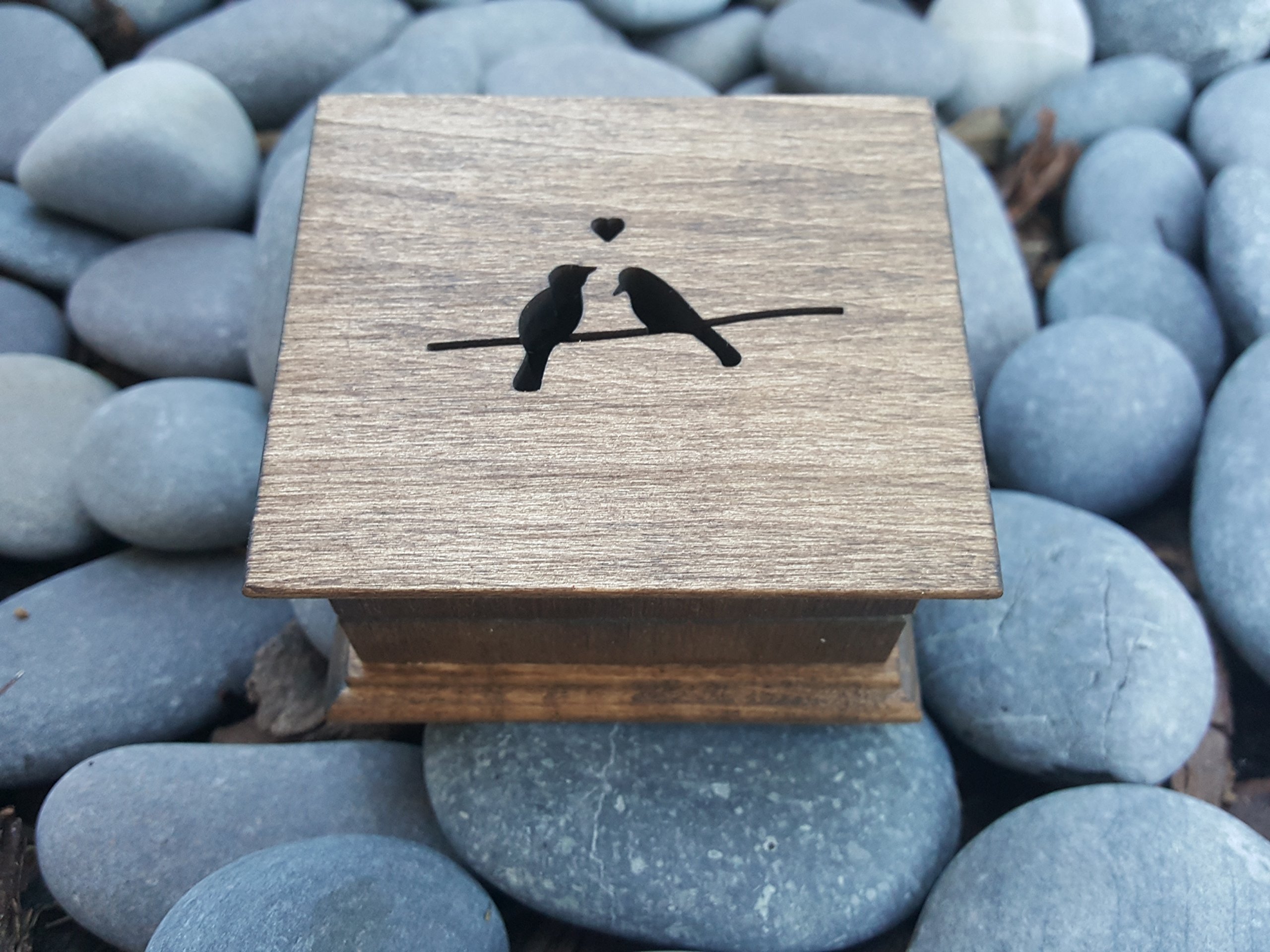 Music Box Custom Made Music Box Handmade Music Box Love Birds Birds On Wire Wedding Gift Anniversary Gift Simplycoolgifts Buy Online In India At Desertcart In Productid 31186343