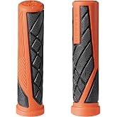 COGSTER Dash Slip-on Bike Handlebar Grips, Lightweight Rubber | Comfortable slip-on rubber grips for XC, MTB and BMX bikes
