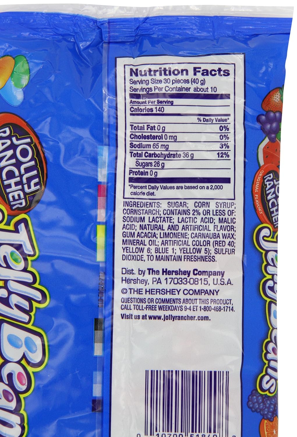 Jolly Rancher Jelly Beans Nutritional Information Blog Dandk