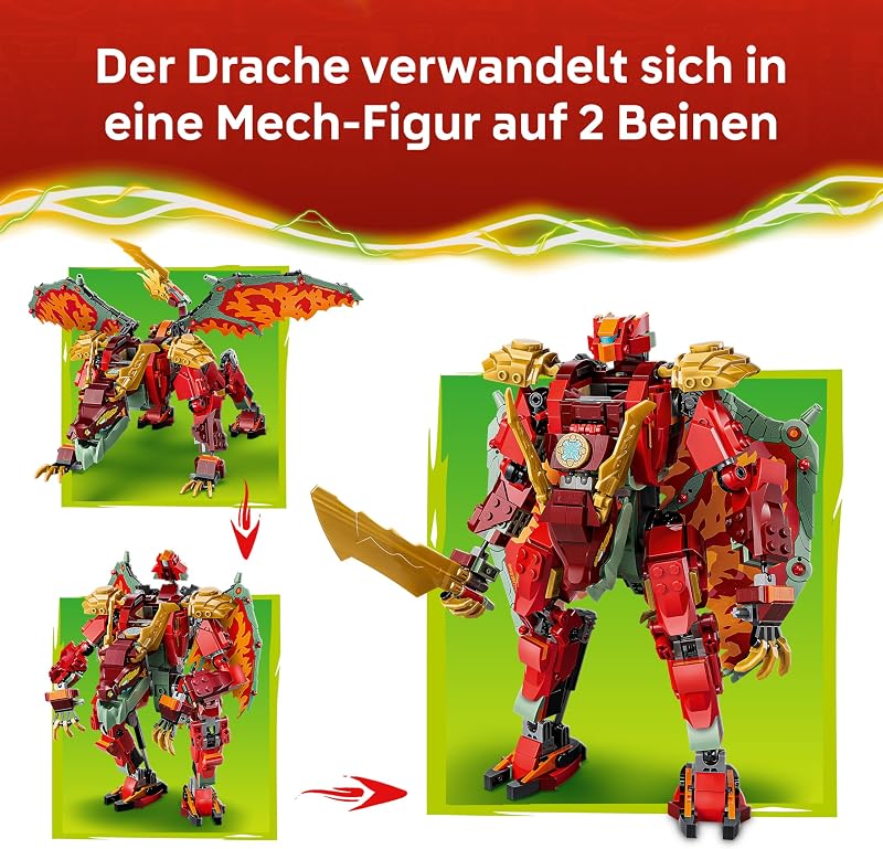 Ninjago Wyldfyres Drachenmech 71868