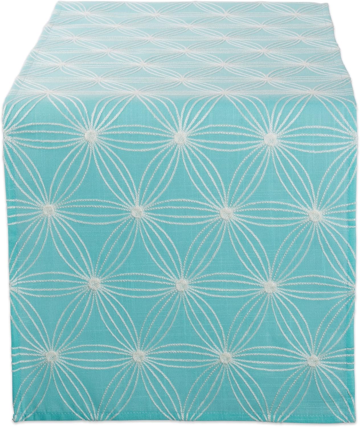 Best Aqua Table Runner 72 In., Napkins