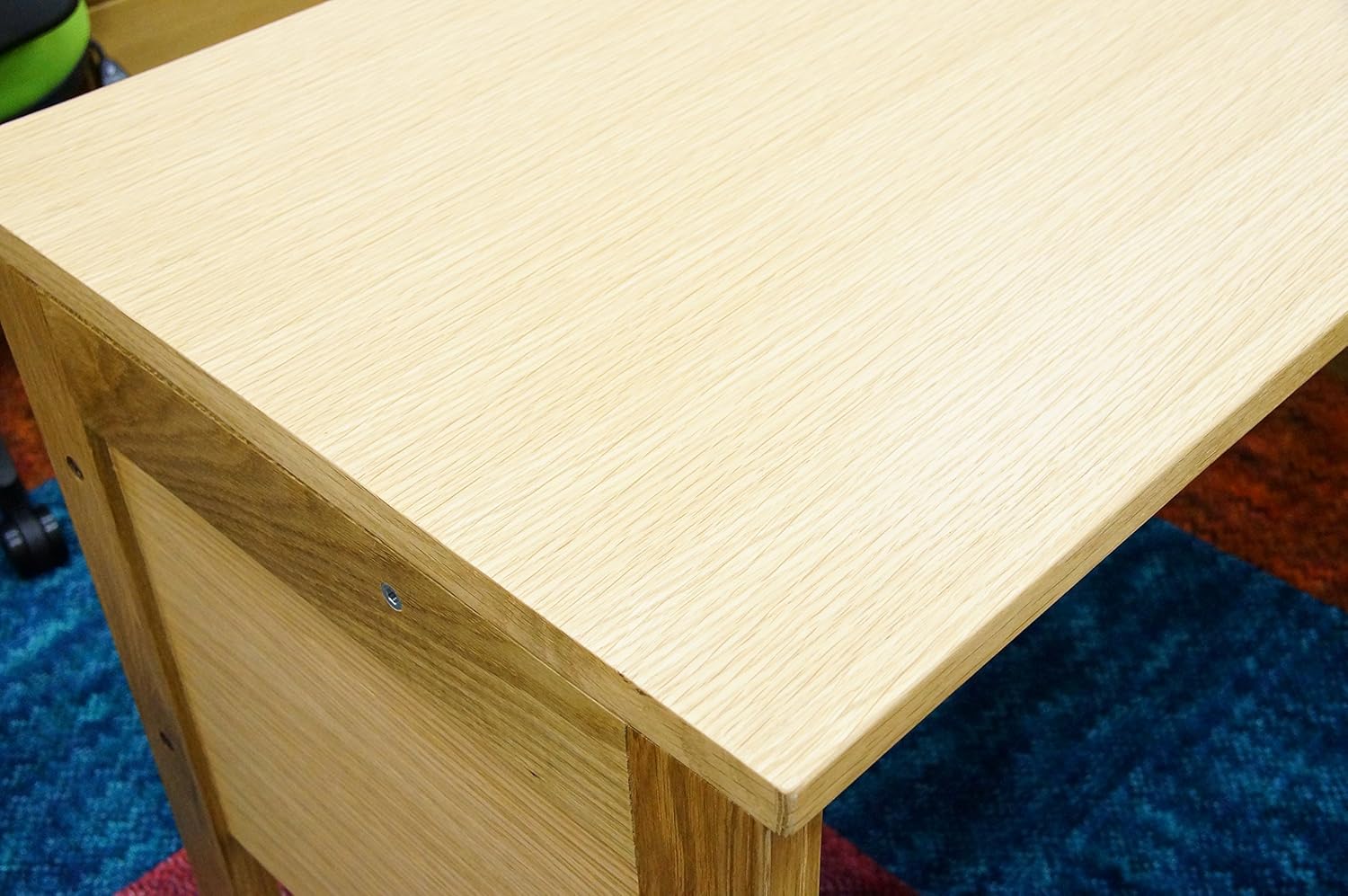 交換無料 くろがねデスク 書斎リビングなどに W900 D550 H700 ナチュラル色 コンセント2口付き 天然木ホワイトオーク突板仕様 Pcデスク B075ss57rc ナチュラル ナチュラル Test Ianely Com